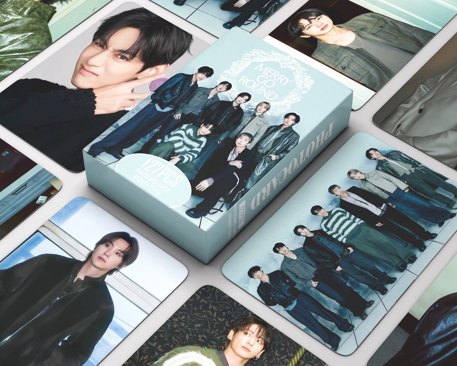 Merry Go Round Lomo Cards + Stickers 127pcs