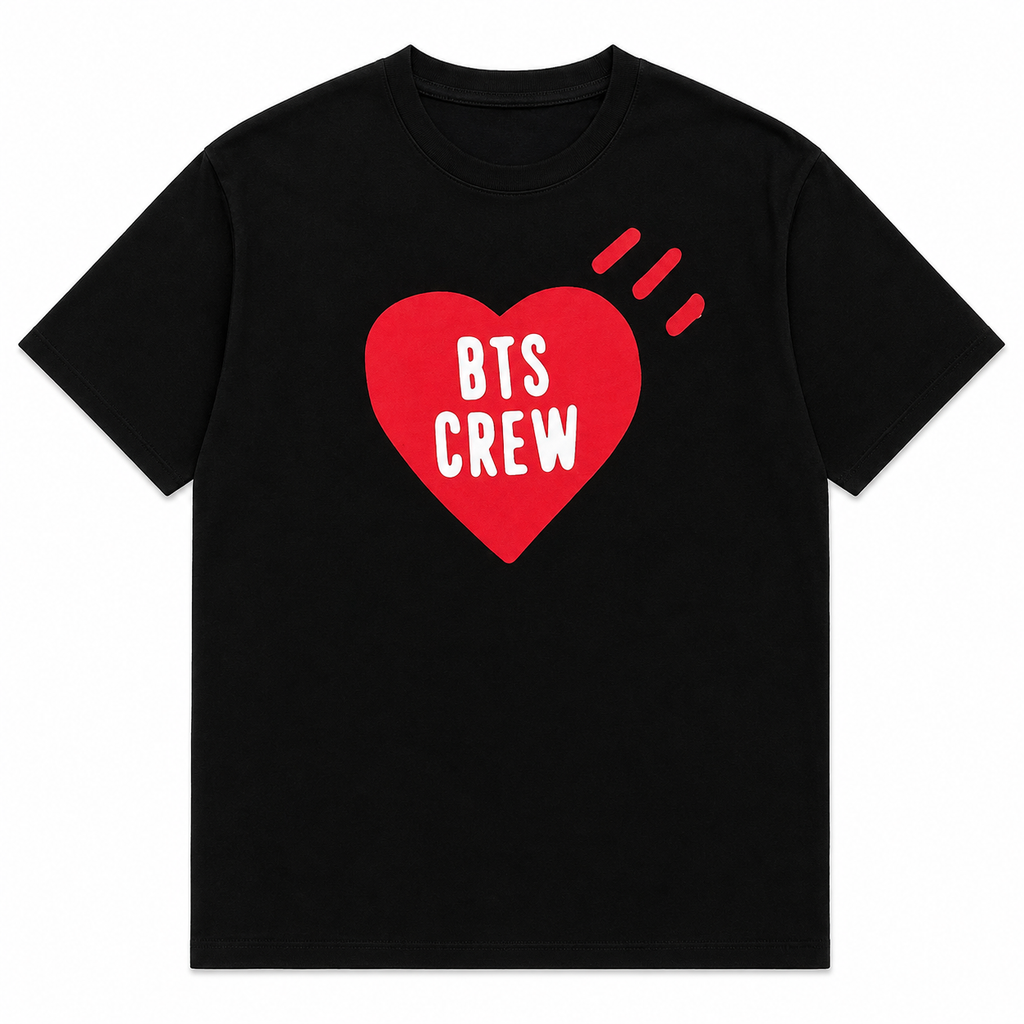 Crew Heart Cotton T-Shirt