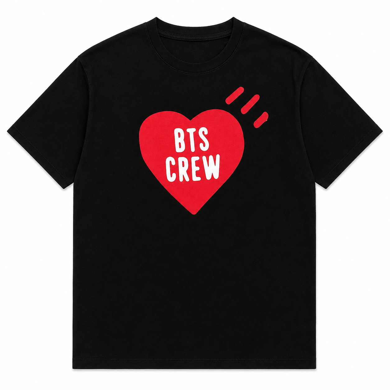 Crew Heart Cotton T-Shirt