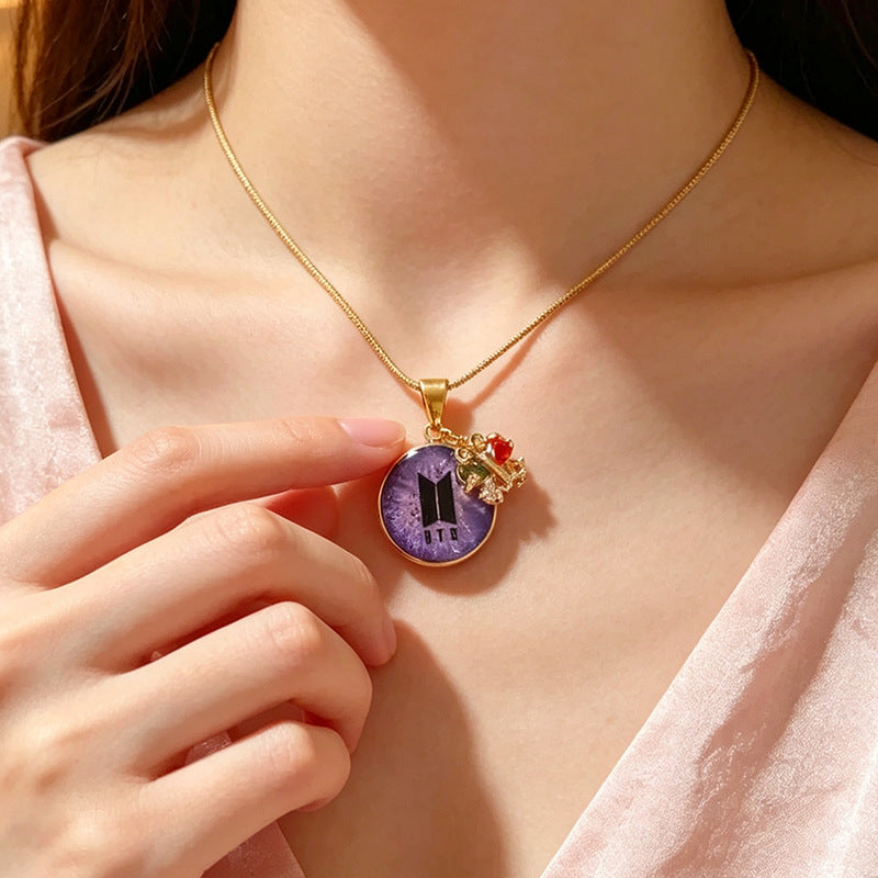 Purple Necklace