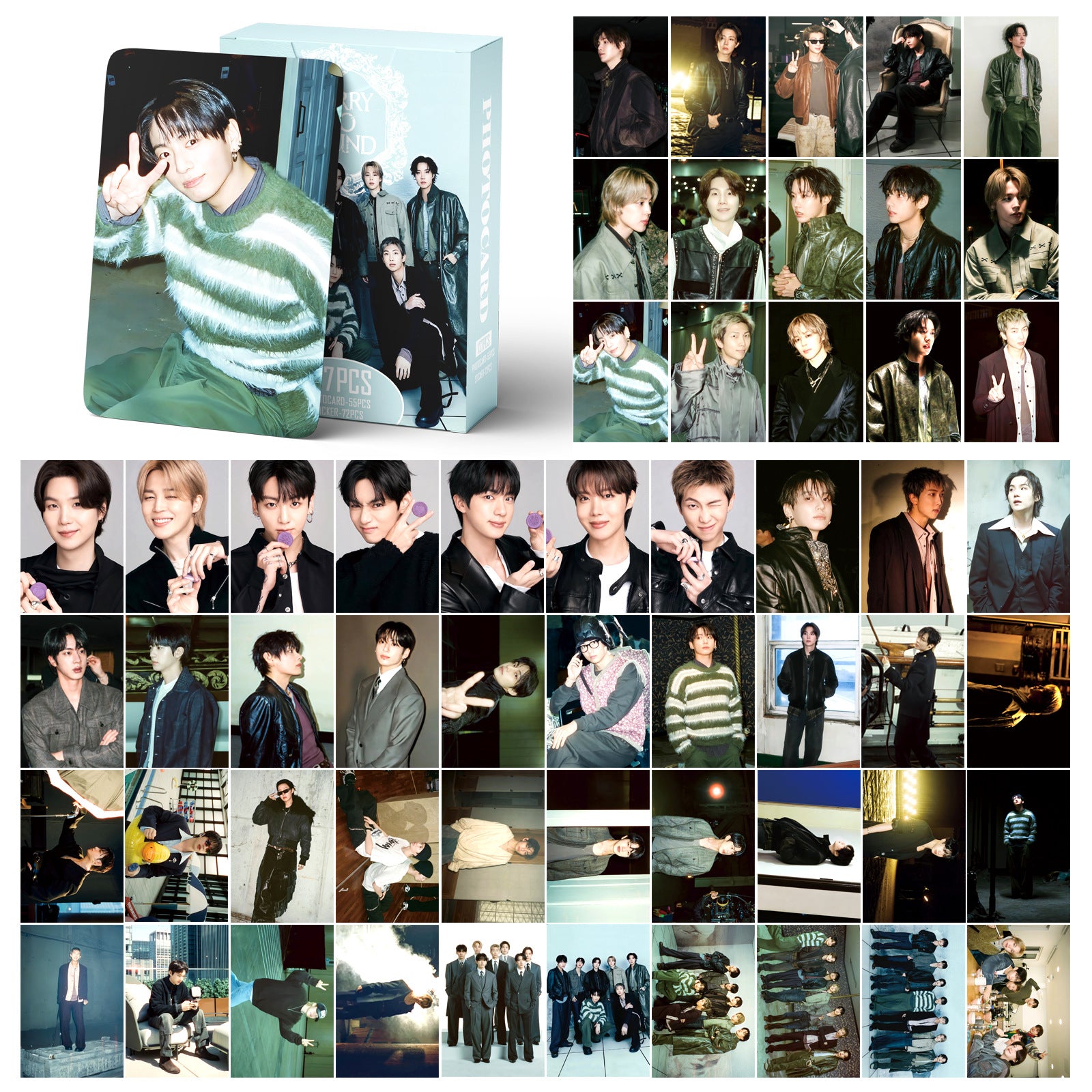 Merry Go Round Lomo Cards + Stickers 127pcs