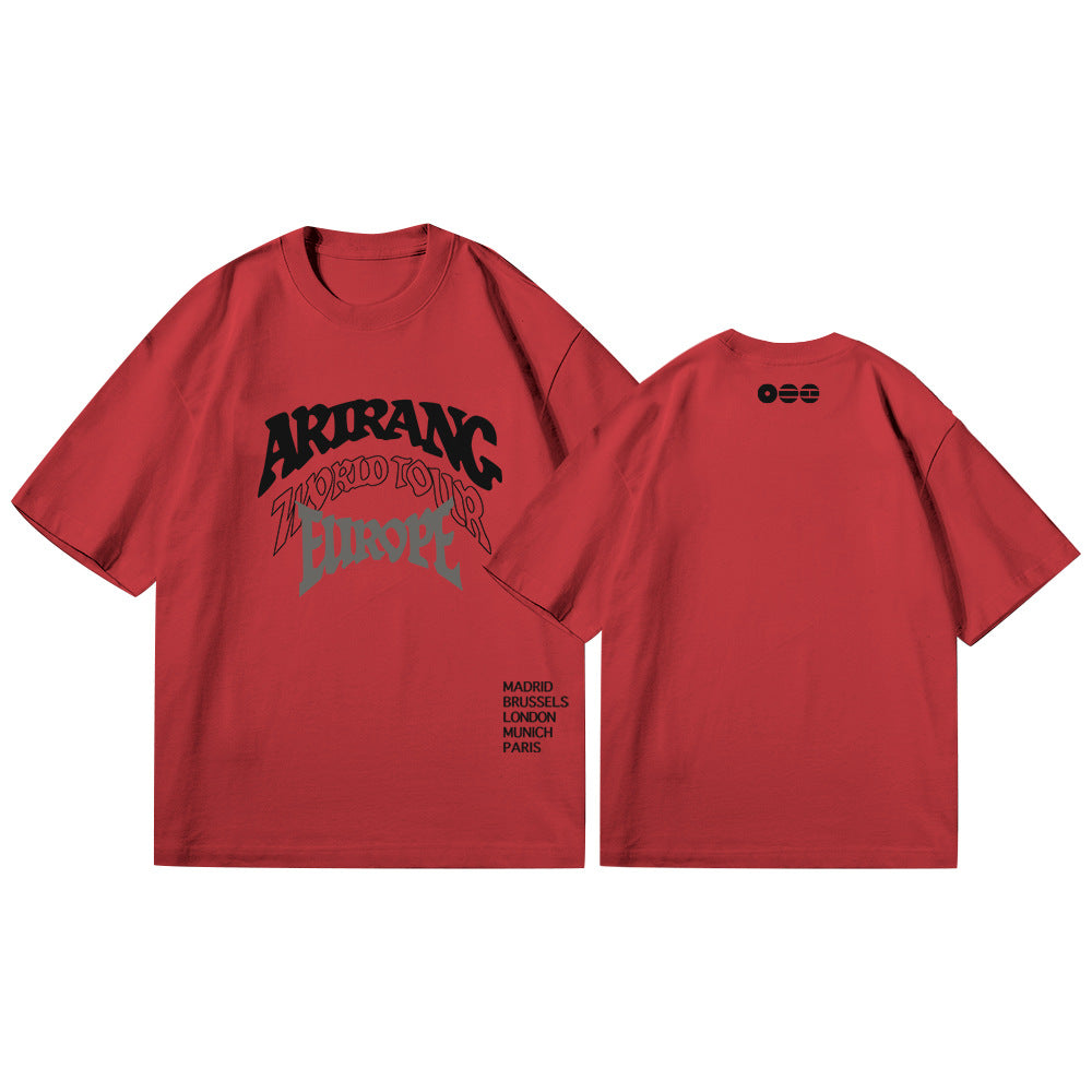 Europe Tour Cotton T-Shirt