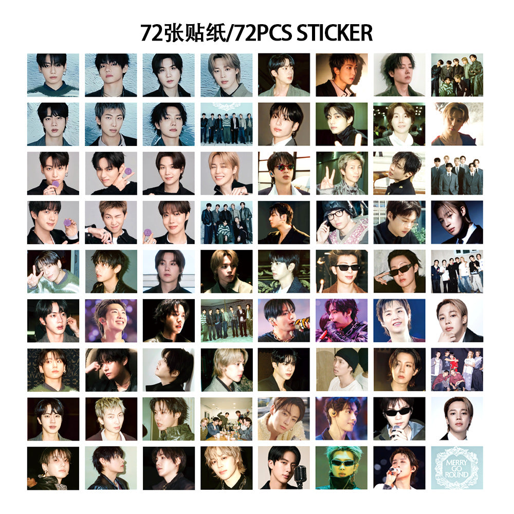 Merry Go Round Lomo Cards + Stickers 127pcs