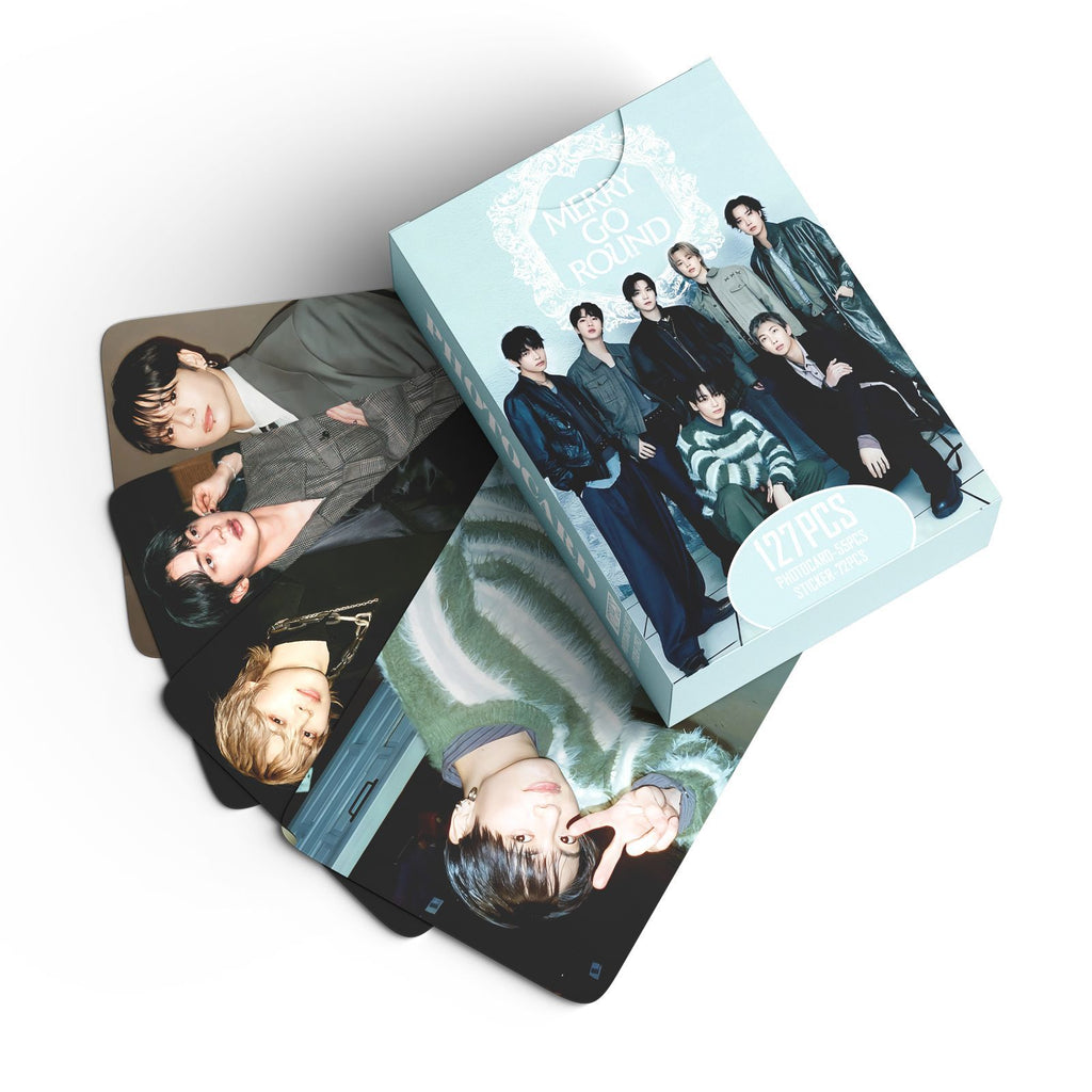Merry Go Round Lomo Cards + Stickers 127pcs