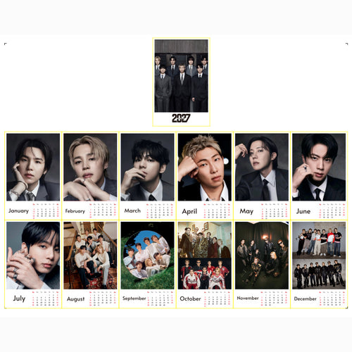 2027 Desk Calendar