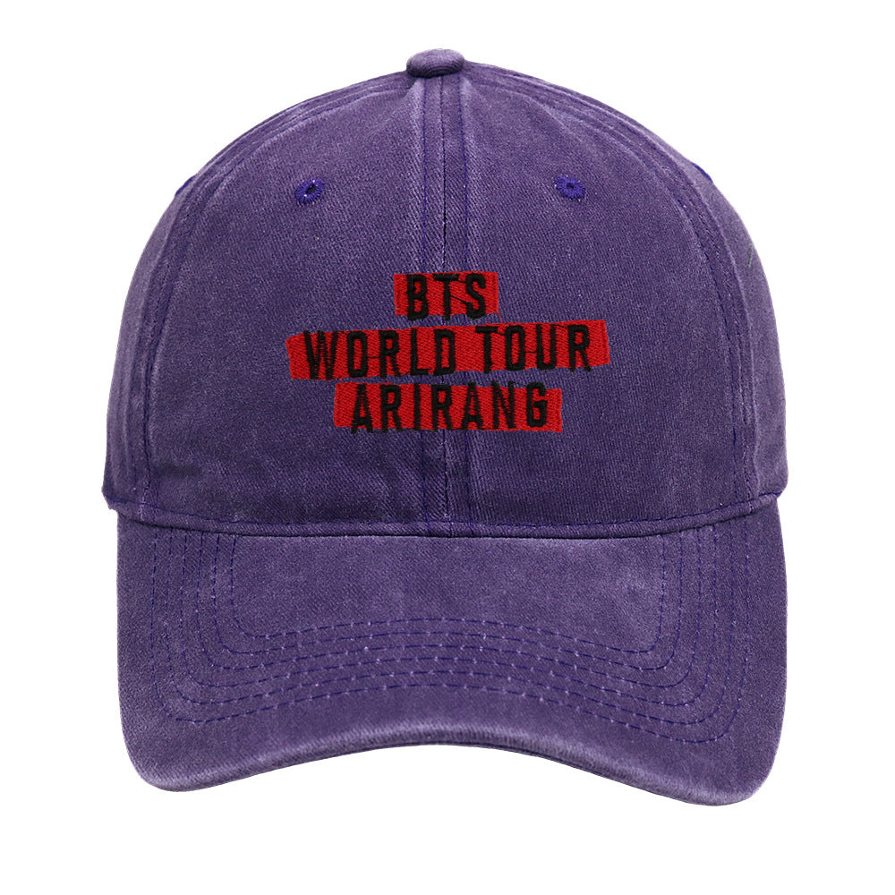 Tour Embroidery Cotton Caps (13 colors)