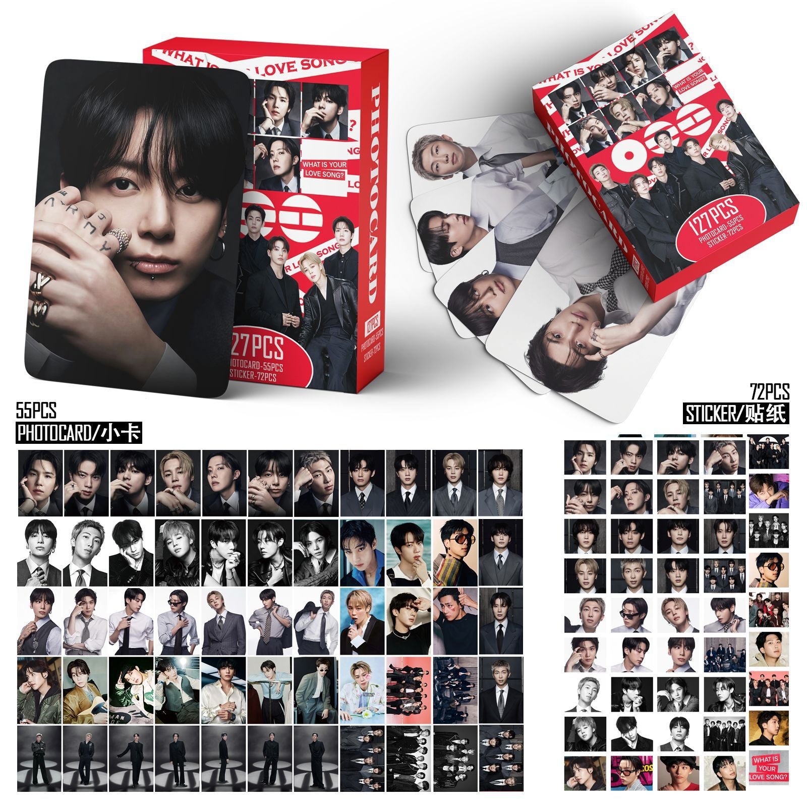 BIAS Lomo Cards + Stickers