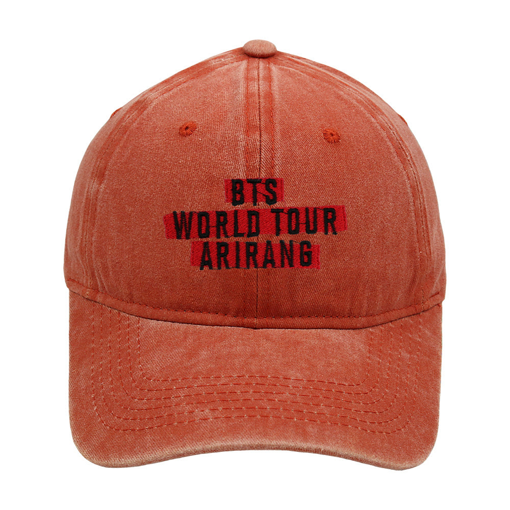 Tour Embroidery Cotton Caps (13 colors)