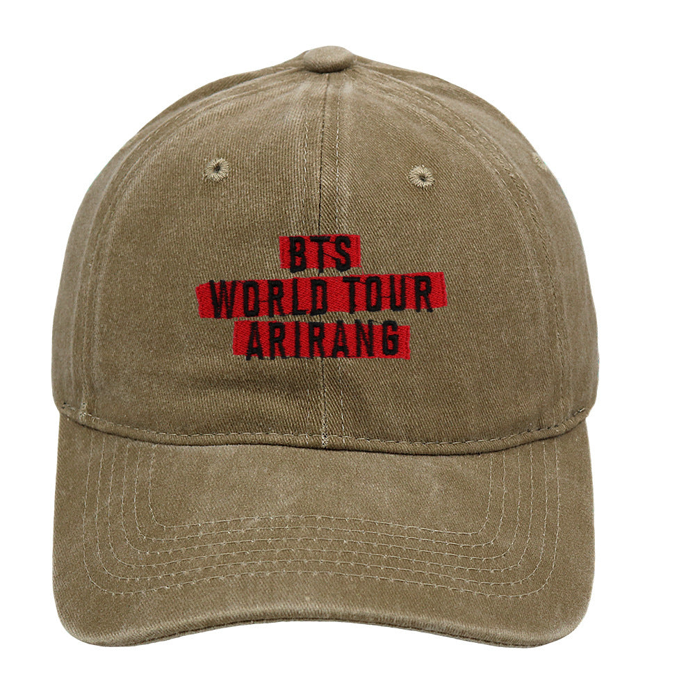 Tour Embroidery Cotton Caps (13 colors)