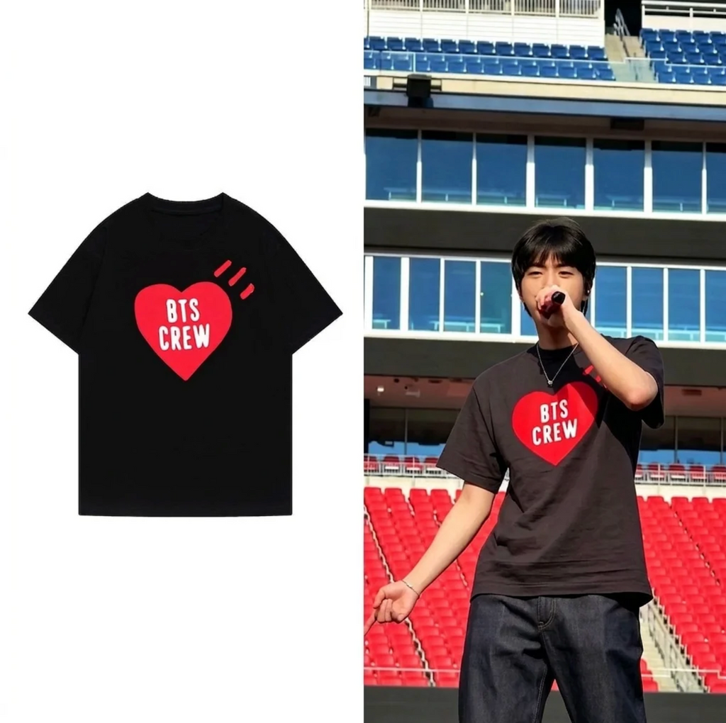 Crew Heart Cotton T-Shirt