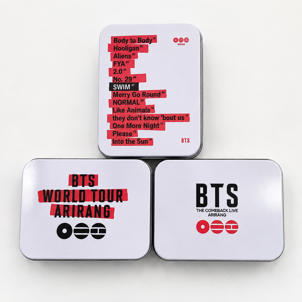 Tin Cases (3 different)