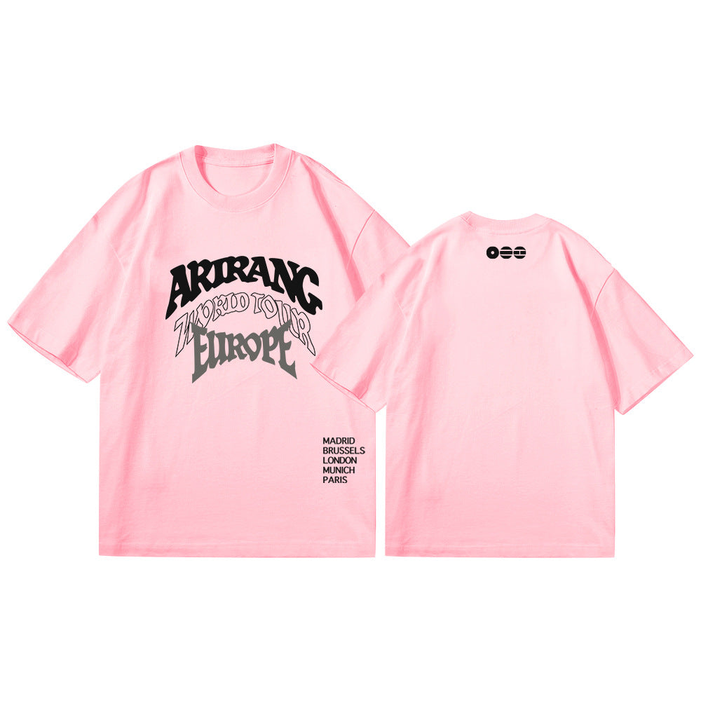 Europe Tour Cotton T-Shirt