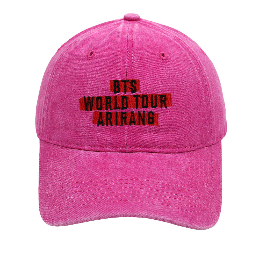 Tour Embroidery Cotton Caps (13 colors)