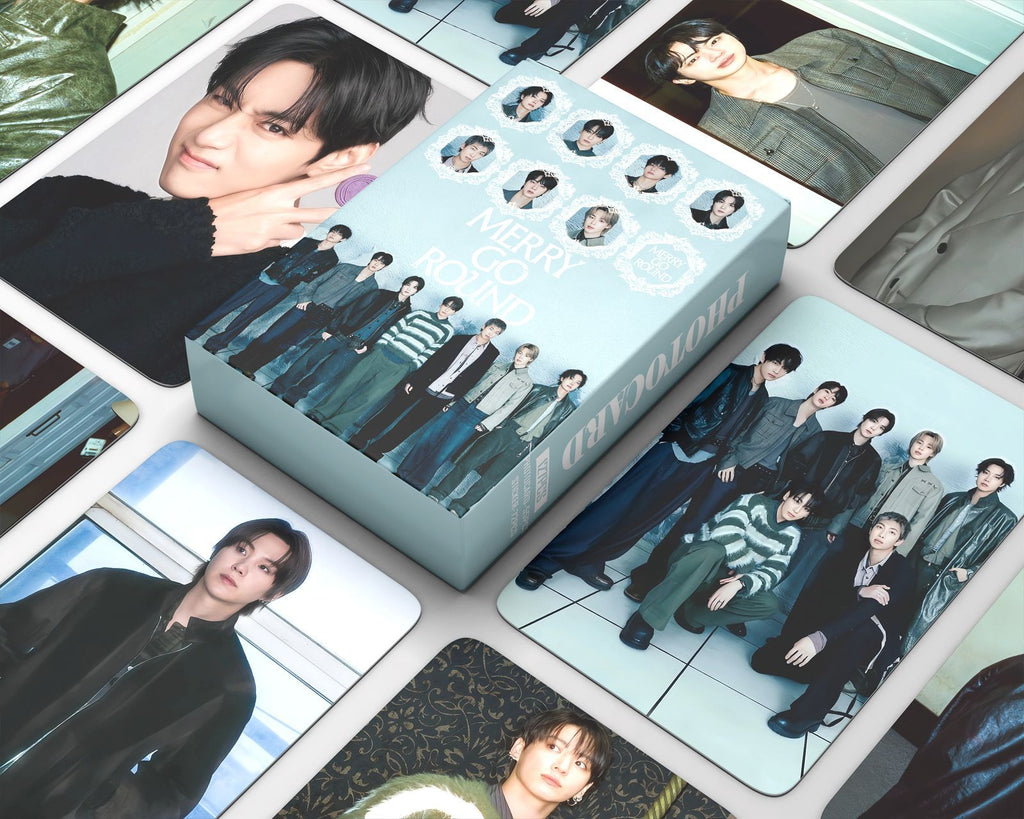 Merry Go Round Lomo Cards + Stickers 127pcs