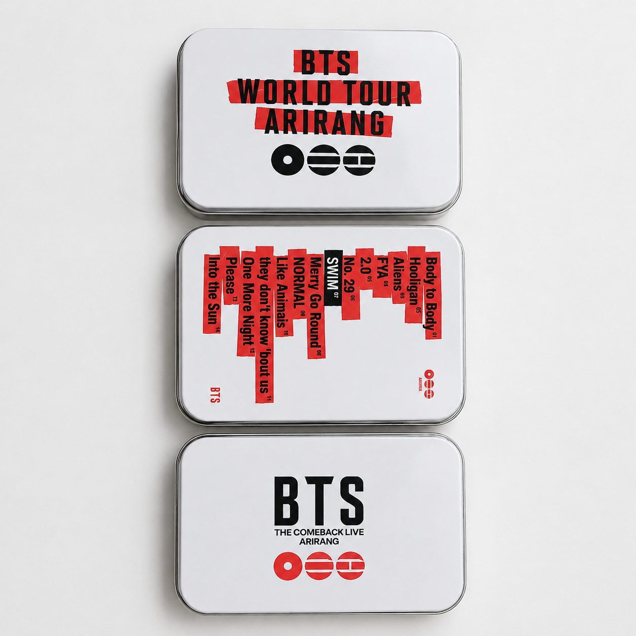 Tin Cases (3 different)