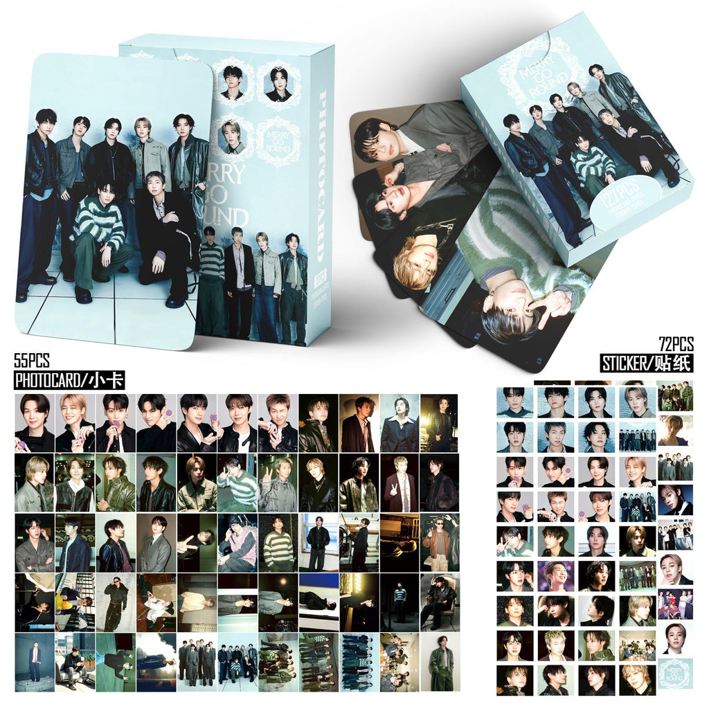Merry Go Round Lomo Cards + Stickers 127pcs