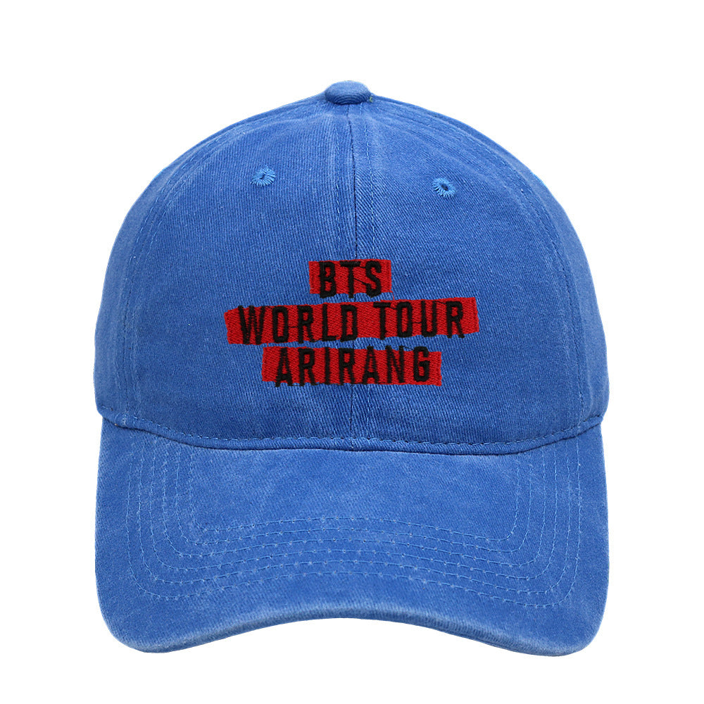 Tour Embroidery Cotton Caps (13 colors)