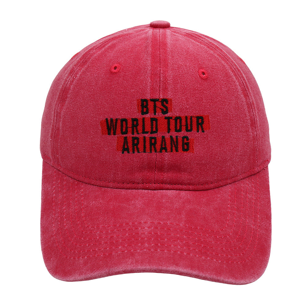 Tour Embroidery Cotton Caps (13 colors)