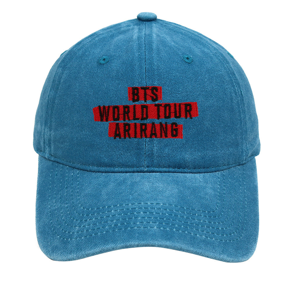 Tour Embroidery Cotton Caps (13 colors)