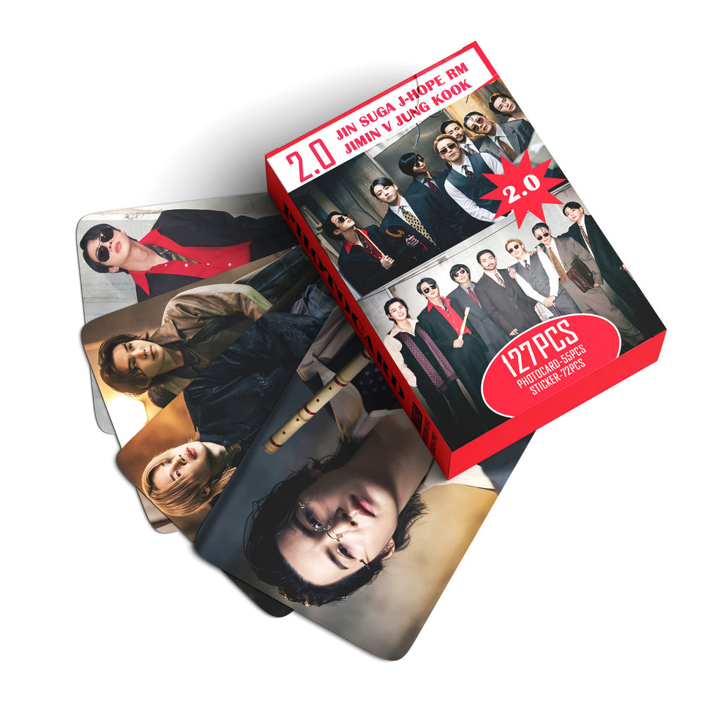 Lomo cards + Stickers 127pcs