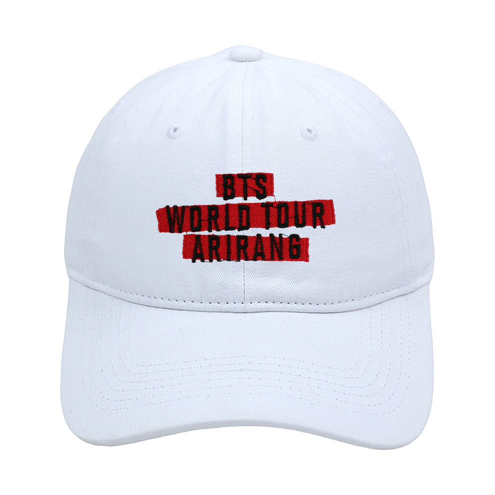 Tour Embroidery Cotton Caps (13 colors)