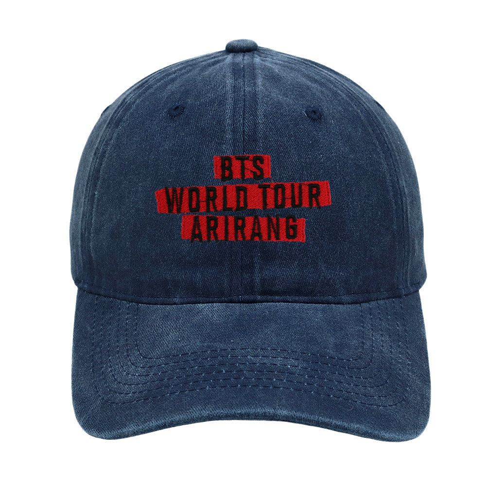 Tour Embroidery Cotton Caps (13 colors)