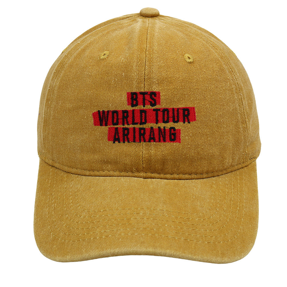 Tour Embroidery Cotton Caps (13 colors)